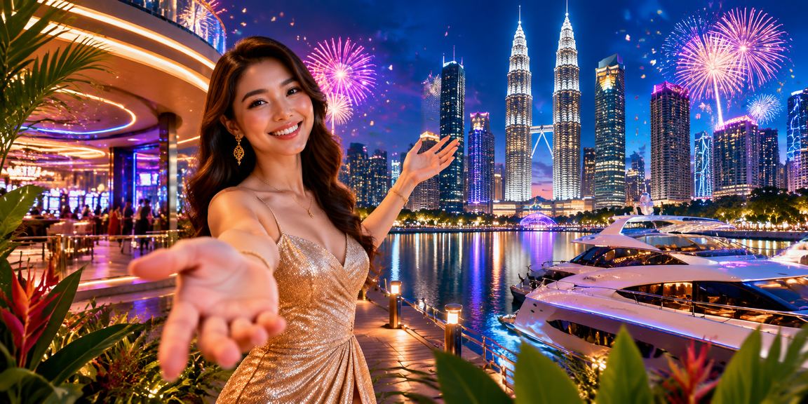 Online entertainment casino atmosphere in Kuala Lumpur with a local Malaysian flavour